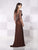 Cameron Blake by Mon Cheri - 115607W Dress in Brown
