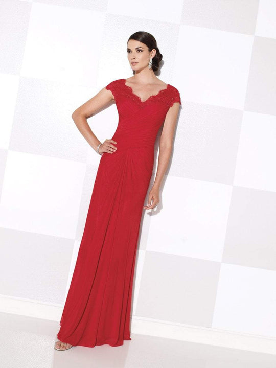 Cameron Blake by Mon Cheri - 115608W Dress in Red