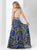 Paris Prom by Mon Cheri - 115750 Long Dress In Blue and Multicolor