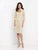 Social Occasions - Two-Piece Sequined Sweetheart - 115850 Dress in Yellow