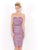 Social Occasions - 115852 Two-Piece Sweetheart Dress in Purple