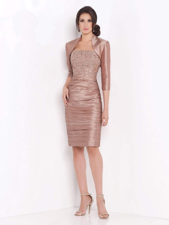 Social Occasions - Two-Piece Embellished Sweetheart Dress 115856