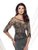 Montage by Mon Cheri - 115963W Dress in Gray