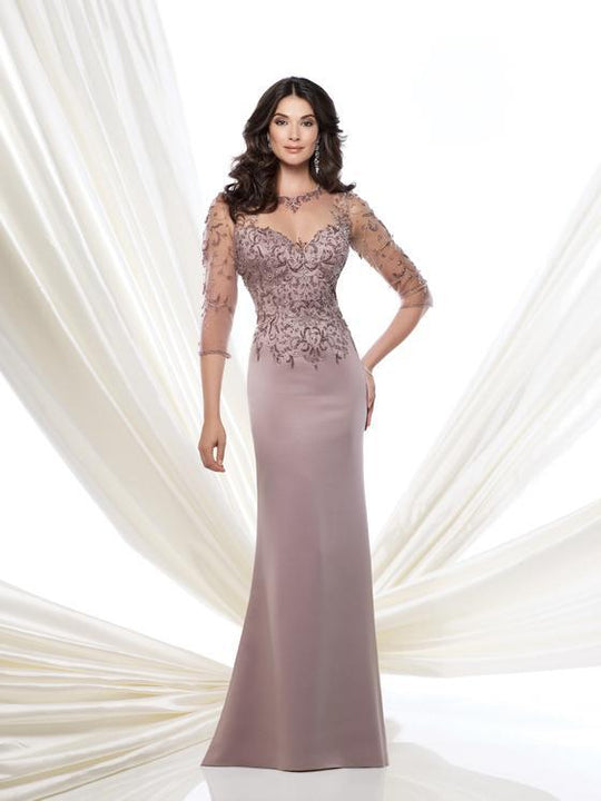 MONTAGE BY MON CHERI - 115973 DRESS IN MAUVE