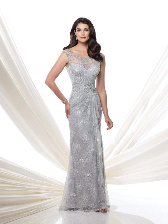 Montage by Mon Cheri - Dress 115977 in Silver