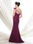 Ivonne D - Ruffled One Shoulder Mermaid Gown 115D72