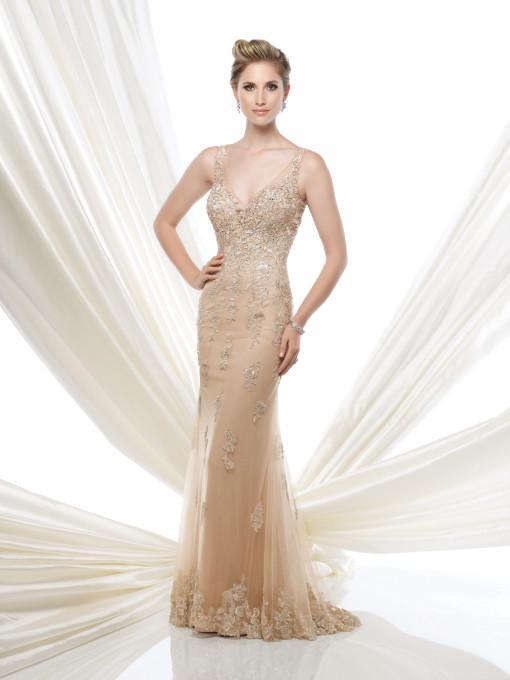Mon Cheri - 115D73 Dress in Champagne