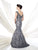 Ivonne D by Mon Cheri - 115D76W Dress in Gray