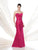 Ivonne D - Ruched Sweetheart Sheath Gown 115D82