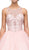 Dancing Queen - 1160 Embellished Illusion Jewel Neckline Quinceanera Ball Gown