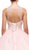 Dancing Queen - Embellished Illusion Jewel Neckline Quinceanera Ball Gown 1160 In Pink