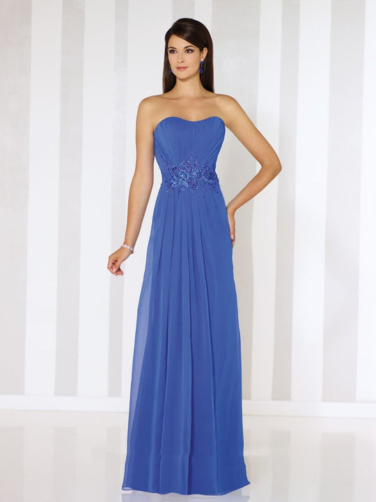 Cameron Blake by Mon Cheri - 116653 Dress  in Blue