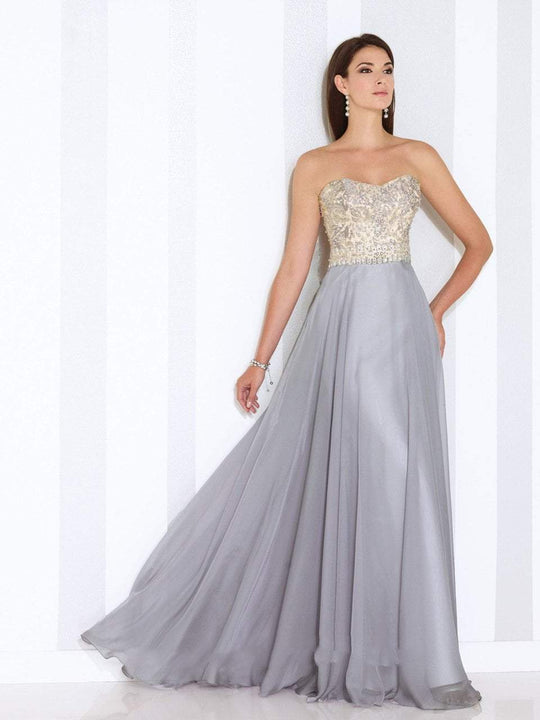 Cameron Blake by Mon Cheri - 116657 Dress in Silver