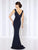 Cameron Blake by Mon Cheri - 116658W Dress in Blue