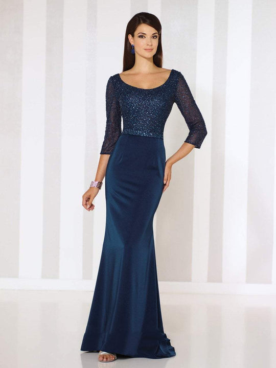 Cameron Blake by Mon Cheri - 116660 Dress in Blue