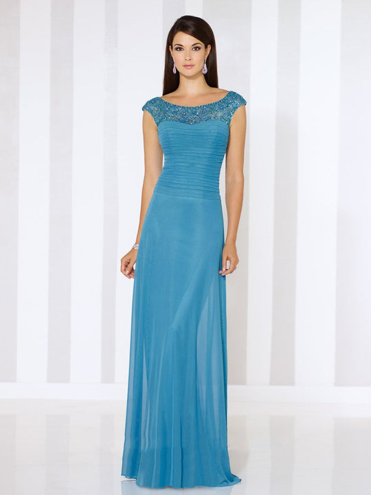Cameron Blake by Mon Cheri - 116662W Dress in Blue