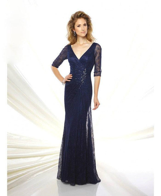 Montage by Mon Cheri - 116932W Dress in Blue