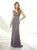 Montage by Mon Cheri - 116945W Dress in Gray