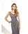 Montage by Mon Cheri - 116945W Dress in Gray