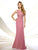 Mon Cheri - Embellished Sleeveless A-line Gown 116947 - 1 pc Rose Quartz in Size 6 Available