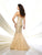 Montage by Mon Cheri - 116949 Dress in Gold, Multi-Color