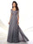 Montage by Mon Cheri - 116950W Chiffon A-line Dress