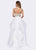 Ashley Lauren - 1170 Beaded Bustier Evening Dress in White