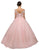 Dancing Queen - 1171 Lavishly Ornate Basque Ballgown In Pink