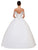 Dancing Queen - 1171 Lavishly Ornate Basque Ballgown In White