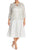 Alex Evenings - 4121143 Lace Tea Length Dress with Jacket in Sage