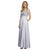Alex Evenings - 117387 Square Neck Pleated Dress with Jacket in Silver