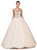 Dancing Queen - 1174 Bejeweled Sweetheart Quinceanera Gown in Nude