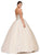 Dancing Queen - 1174 Bejeweled Sweetheart Quinceanera Gown in Nude