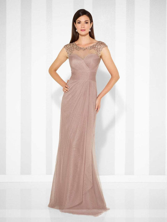 Cameron Blake - 117610 A-Line Gown in Brown