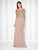 Cameron Blake - 117612 A-Line Gown in Brown
