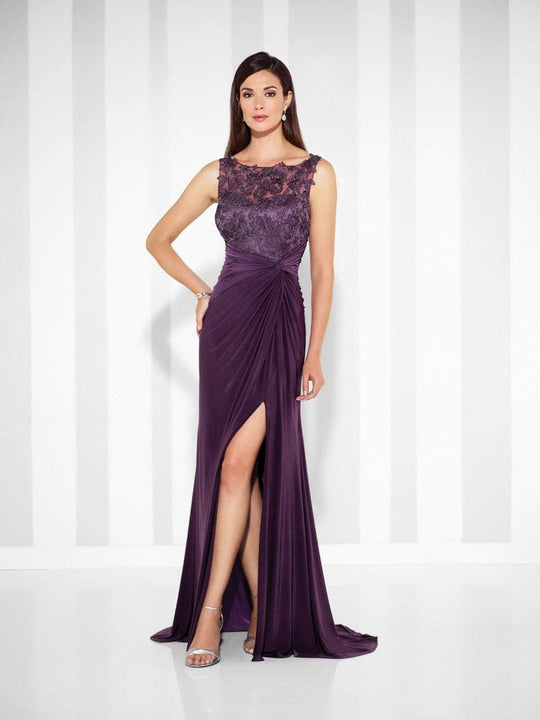 Cameron Blake - 117613 Fit And Flare Gown in Purple