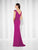 Cameron Blake - 117616 Fit And Flare Gown in Purple
