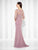Cameron Blake - 117617 A-Line Gown in Pink