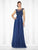 Cameron Blake - 117621 A-Line Gown in Blue