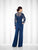 Cameron Blake - 117626 Jersey Jumpsuit in Blue