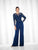 Cameron Blake - 117626 Jersey Jumpsuit in Blue