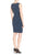 Adrianna Papell - Cross Pleated Dress 15247380 in Blue and Multi-Color