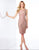 Social Occasions - Two-Piece Lace Bateau Neck Dress 117807