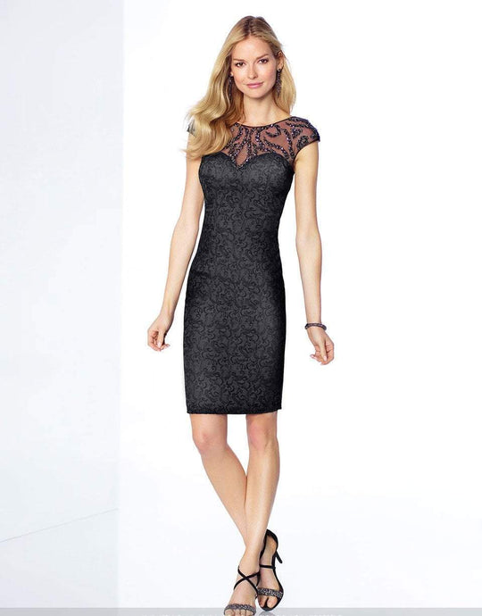Social Occasions by Mon Cheri - 117814 Dress in Black