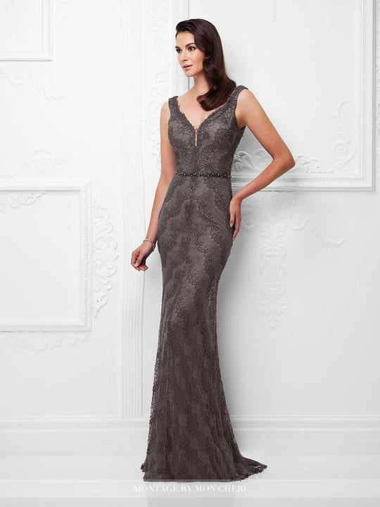 MONTAGE BY MON CHERI - 117915 FIT AND FLARE EVENING GOWN