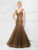 Ivonne D for Mon Cheri - 117D65 Trumpet Gown in Brown