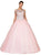 Dancing Queen - 1182 Illusion Cutaway Shoulder Evening Gown
