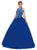 Dancing Queen - 1182 Illusion Cutaway Shoulder Evening Gown