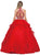 Dancing Queen - 1193 Beaded Two Piece Quinceanera Gown In Red