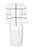 Taylor - 1195MJ Bell Sleeves Solid Sheath Dress in Ivory
